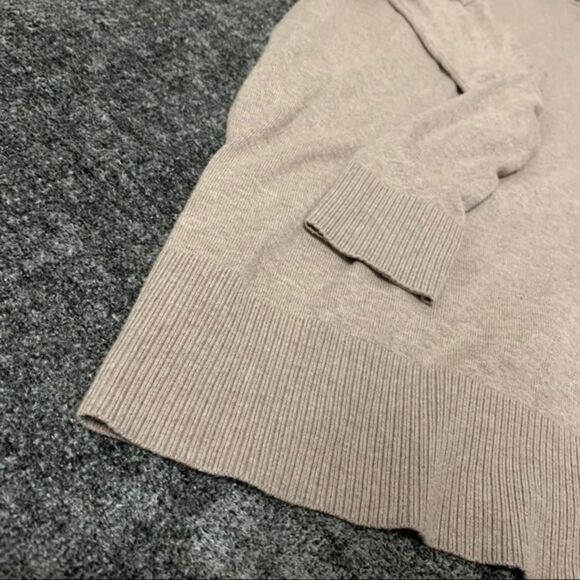 Express light brown sweater with zipper accents - Picture 6 of 7